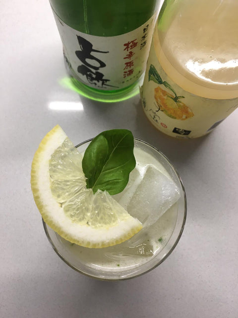 Yuzu cocktail